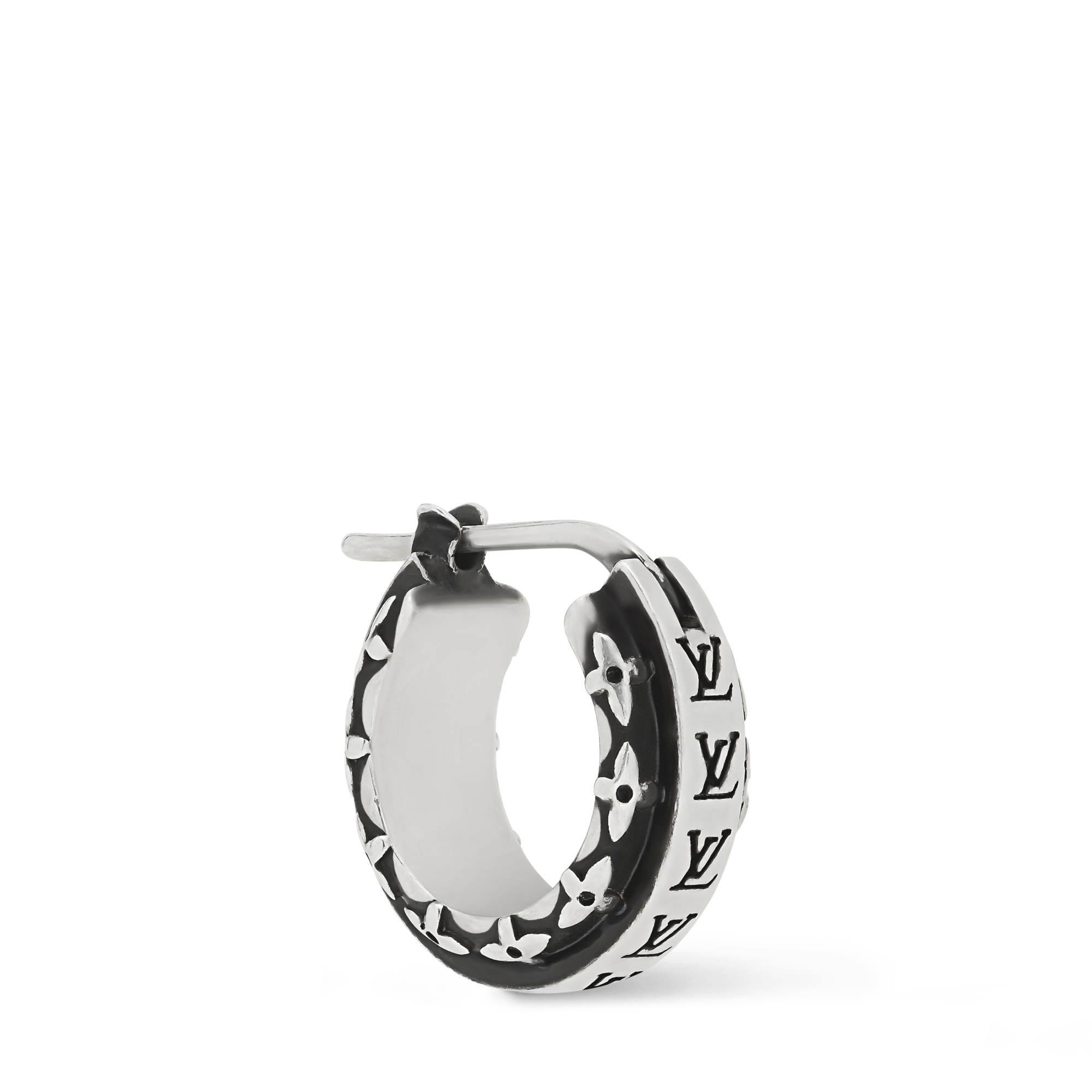 LV Drift Single Hoop Earring S00 - Men - Fashion Jewelry | LOUIS